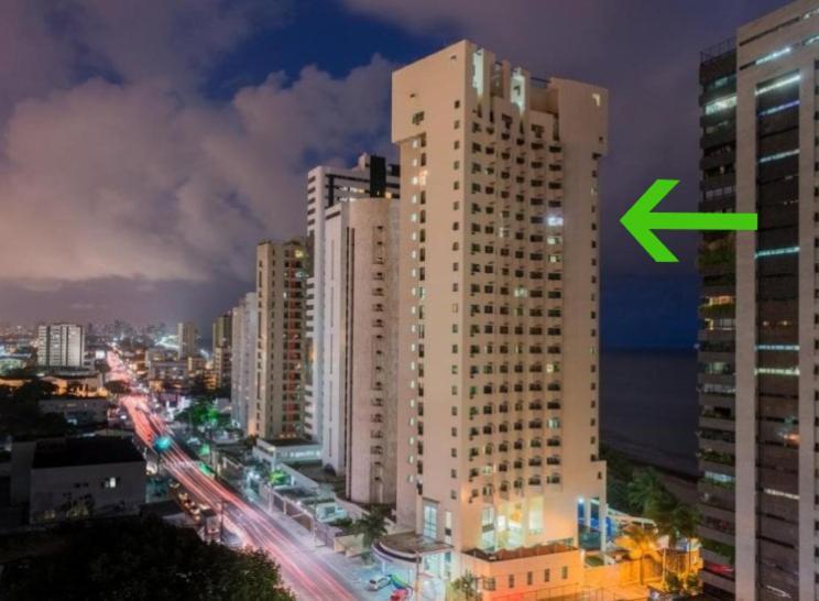 Flat 10 Andar Hotel Costa Mar Acesso Direto Praia Jaboatão dos Guararapes Exterior foto